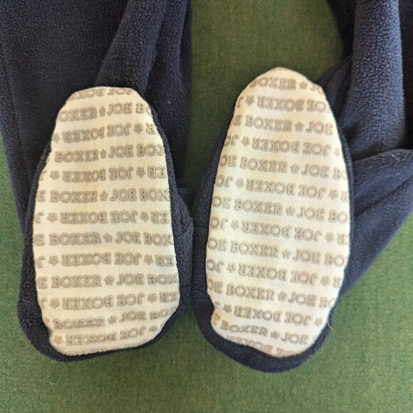 Joe Boxer Boy's Full-zip, Fleece, Footed Pajamas 4T 💙 - Picture 5 of 5